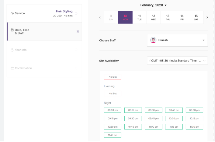 Zoho Booking Setup