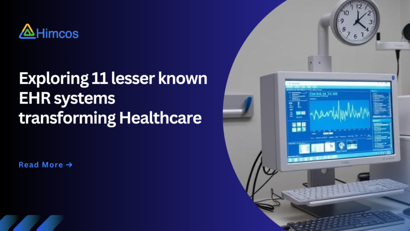 lesser known EHR systems