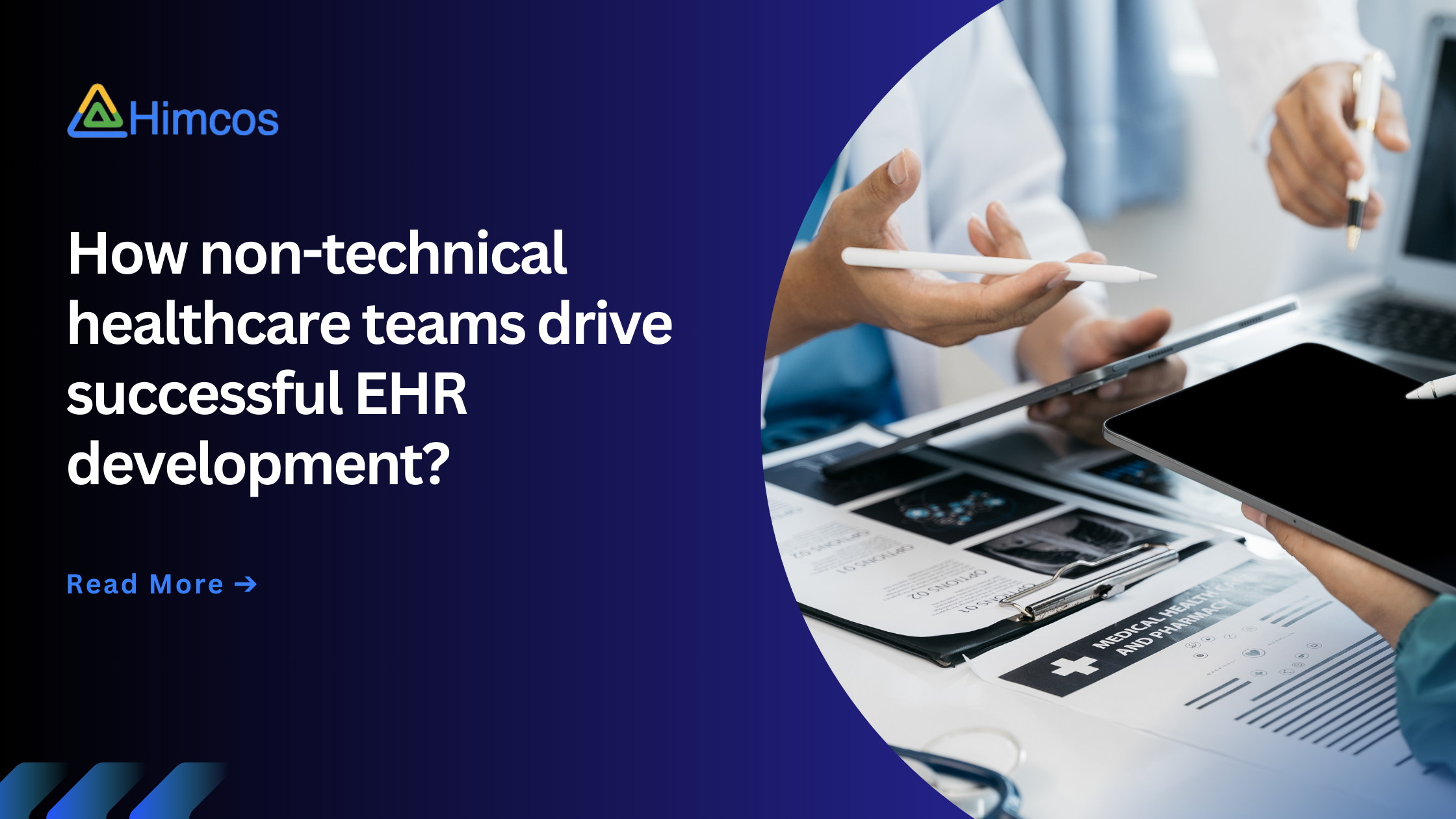 EHR development for non-technical healthcare teams